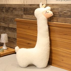 Cute Birthday Gift Girl Sleeping Pillow Large Plush Toy (Option: White-100cm-With core)
