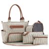 Multifunctional large capacity diaper bag