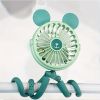 Octopus Shaped Baby Stroller Fan USB Rechargeable