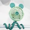 Octopus Shaped Baby Stroller Fan USB Rechargeable